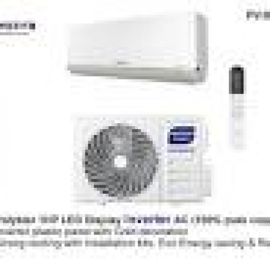 1HP Inverter Air Conditioner - Efficient Cooling with Stylish Design and Easy Setup for Your Space