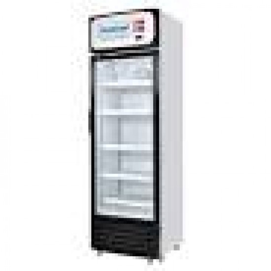 Scanfrost 380 Litres Bottle Cooler SFUC380XG - Digital Display Temperature, 3 Layered Shelves, and Key Lock