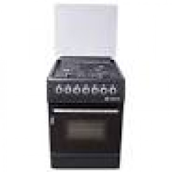 3-Burner Gas & 1 Electric Standing Cooker With Oven (603G1E OG-6831 BLK) - Haier Thermocool Cookers & Ovens image