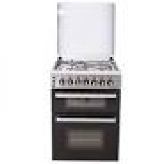 3-Burner Gas & 1 Electric Standing Cooker With Oven (603G1E OG-6831 INX) - Haier Thermocool image