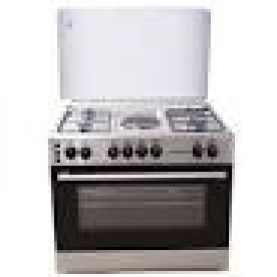 4-Burner Gas & 1 Electric Standing Cooker With Oven (904G1E OG-9841 INX) - Haier Thermocool image