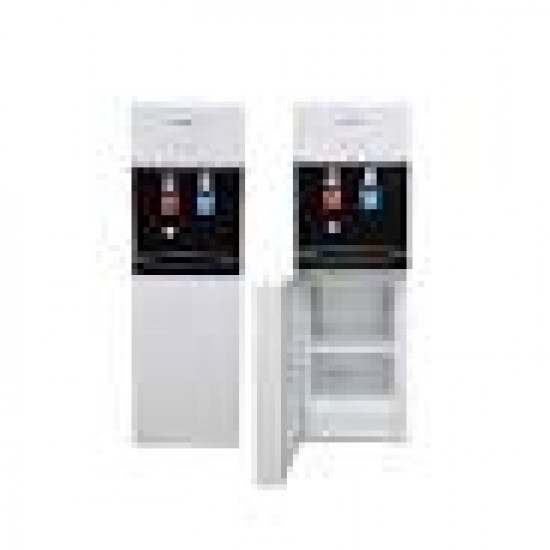 "Maxi WD 1675 Water Dispenser - White, 2 Faucets, Hot & Cold Water"