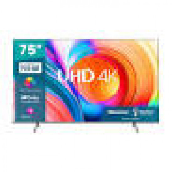 Hisense 75 Inches 4K UHD HDR Smart TV - TV 75 A7H with Stunning Resolution.