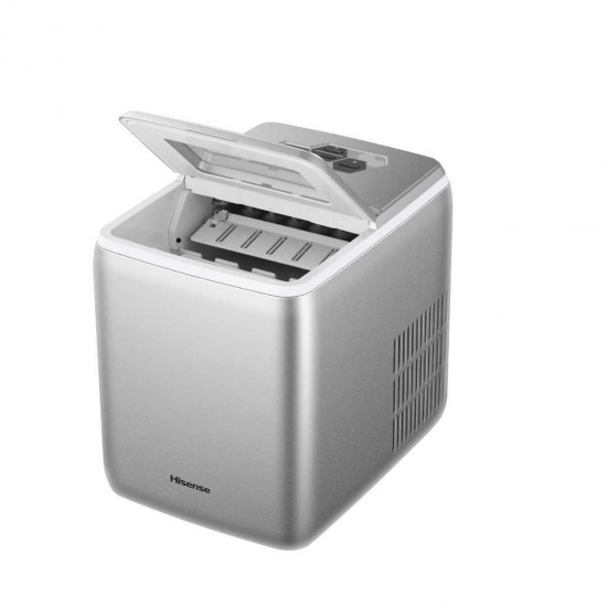 Hisense 20KG Ice Maker - HIS ICM 2011 with self-cleaning function and two ice sizes.