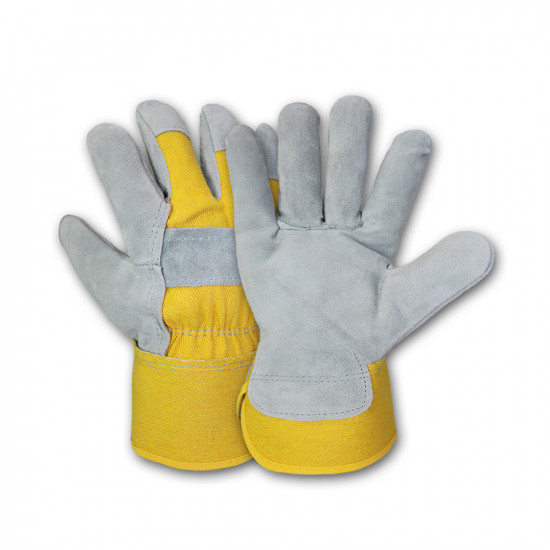 Safety Leather Gloves Gloves image