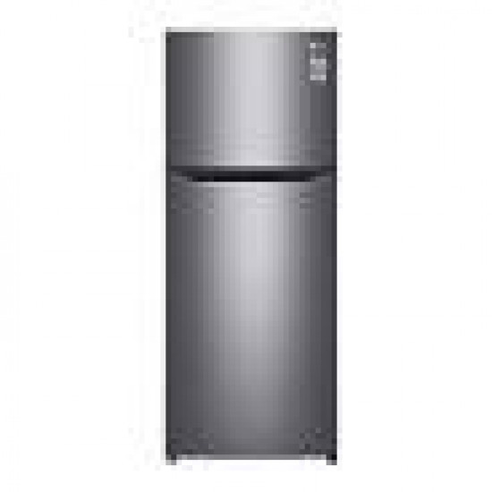 LG 375L Top Freezer Refrigerator - Silver Finish