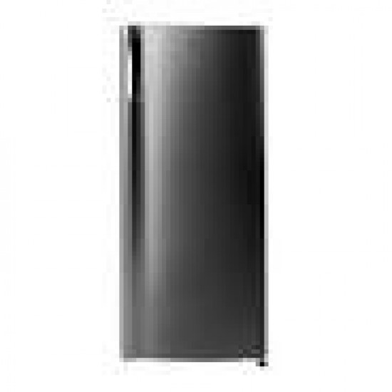Silver LG 200 Liter Standing Freezer Upright - FRZ 304 S with Multi-Flow Cooling System and 10-Year Warranty.