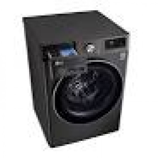 LG 9kg Front Loader Washing Machine - Middle Black