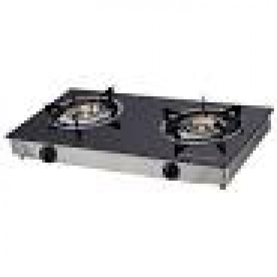 Scanfrost Table Top Cooker SFTTC2004C - Brass Burner Caps, Automatic Ignition, Stainless Steel Finish