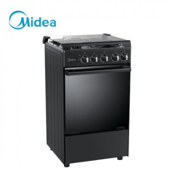 Midea Cooker 50x55 3 Gas+1 Electric Cooker – 20BMG4Q007-S-BLACK image