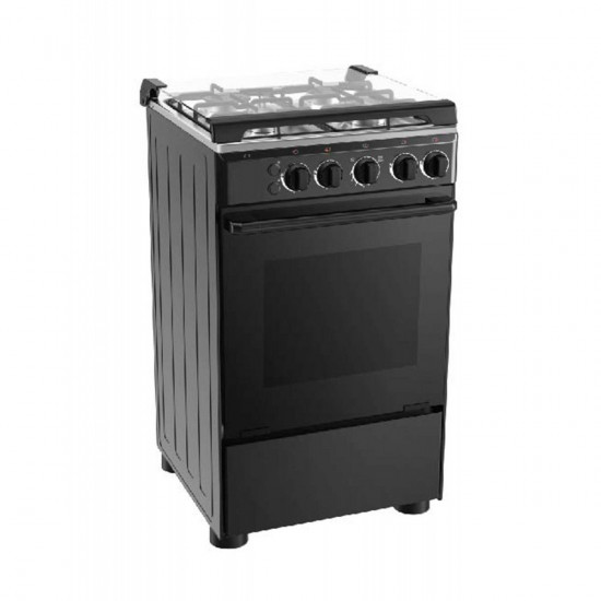Midea 20BMG4G007-B 4-Burner Gas Cooker (50 X 55cm) – Black Home And Kitchen image