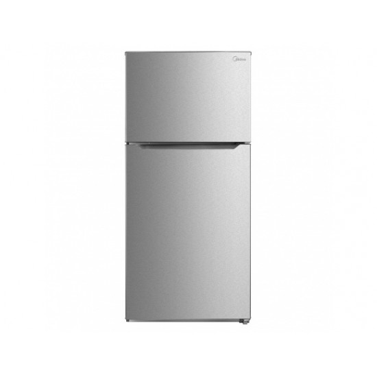Midea Refrigerator HD-845FWEN 650 Liters Stainless Steel - Front View