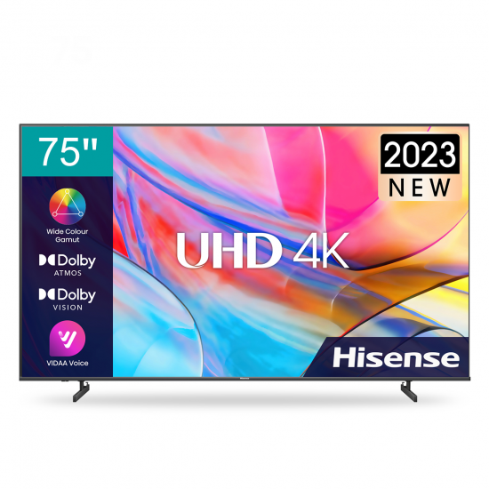 Hisense 75 Inches UHD 4K LED Smart Television | TV 75A7K Televisions image