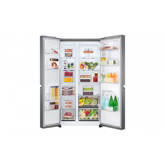 LG 688 Liters Side By Side Efficient Energy Saving Refrigerator | REF 257 JLYL-B Refrigerators and Freezers image