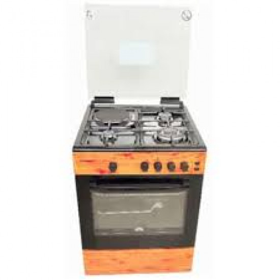 Scanfrost Gas Cooker 60X60 4 Burners with Oven & Grill | SFC6401NG Cookers and Ovens image