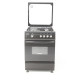 ScanFrost 3 Gas Burners with Hot Plate with Oven with Tray and Oven CK-6302 B image