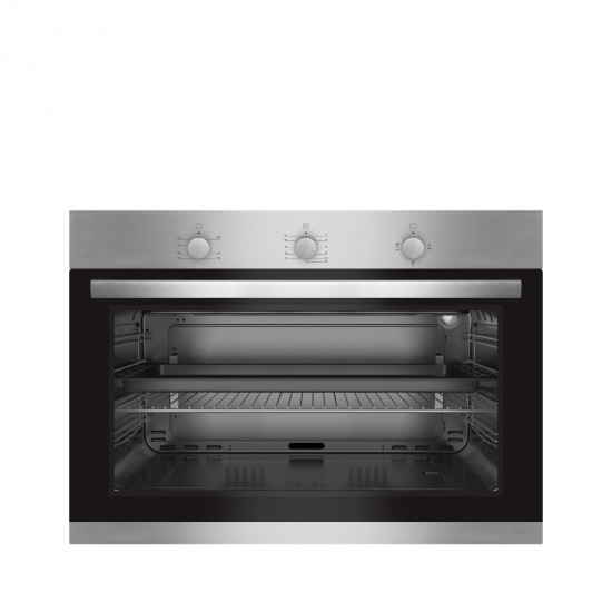 ScanFrost 90CM Built-In Gas Oven with Electric Grill SFC90GEB image