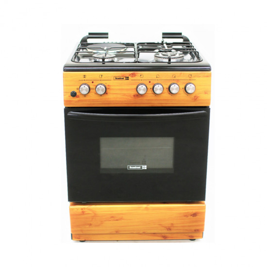 3 Gas Burners with Hot plate CK-6312 NG - Scanfrost image