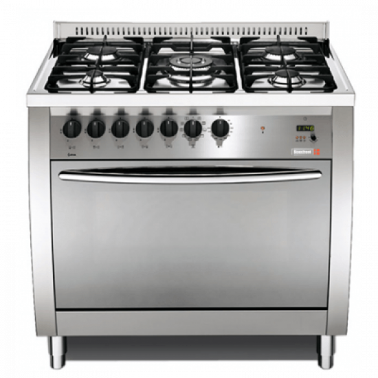 ScanFrost 5 Burners Semi Professional Cooker XG96G2G/CI Cookers & Ovens image