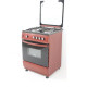 ScanFrost 3 Gas Burners with Hot Plate with Oven with Tray and Oven CK-6302 R image