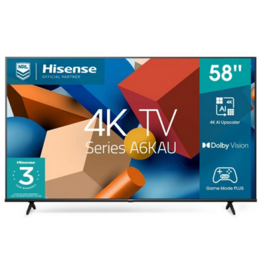 Hisense 58A6K 58-inch 4K UHD Smart TV