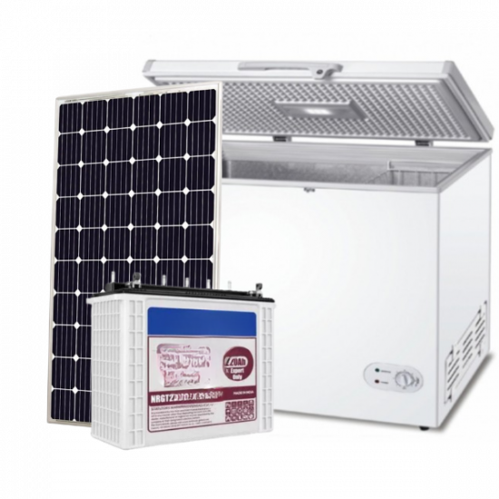 218l Solar Freezer Complete Package - Ighomall