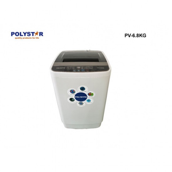 Polystar 6.8kg Automatic Top Loader Washing Machine | PV-6.8KG Washing Machine and Dryers image