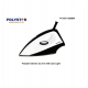 Polystar Electric Dry Iron With Led Light | PV-DST1200BW Iron and Steamers image