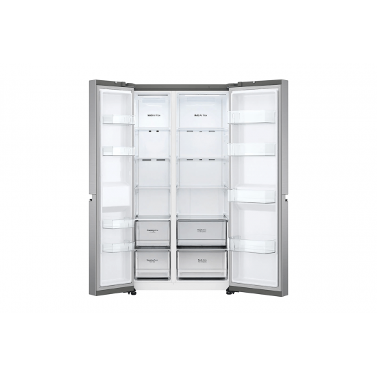 LG GC-B257SLWL Side-by-Side Refrigerator - Front View