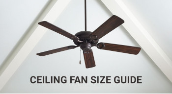 How to choose ceiling fan size for your room