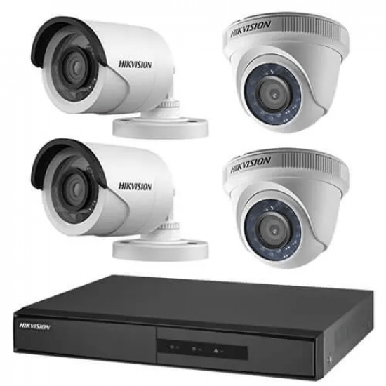 4 Channel 2mp CCTV Combo 1080P image