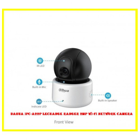 DAHUA IPC-A22P Lechange Ranger 2MP Wi-Fi Network Camera - Clear Surveillance