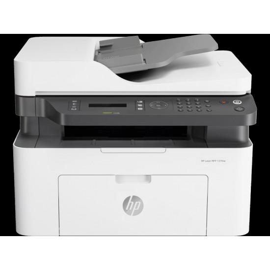 HP Laser MFP 137fnw Mono Printer - Efficient Multifunctional Printing