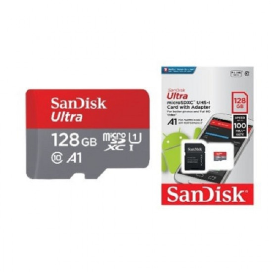 Sandisk 128GB Extreme Microsd UHS I Card image