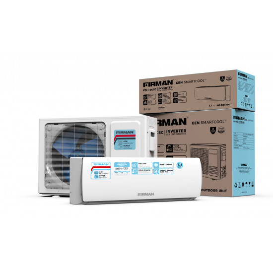 Firman 1.1HP Inverter AC - FDI-10GSC - Efficient and Quiet Cooling