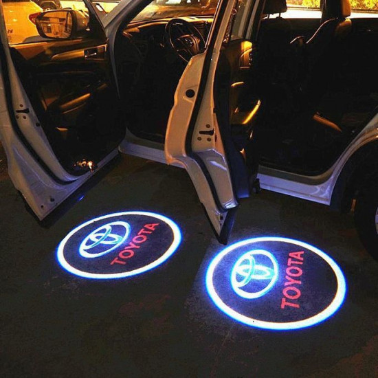 Car Shadow Light with LED Logo Display