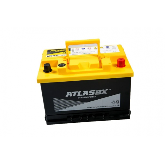 ATLASBX 75ah 12v Car Battery MF57520 Batteries image
