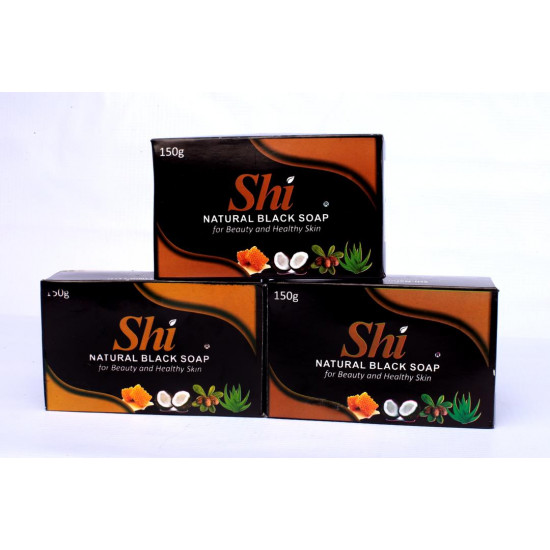 1pack of Shi Black Natural Soap Beauty, & Personal Care image