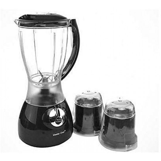 Master Chef 3 In 1 Electric Blender With Mill Blender image