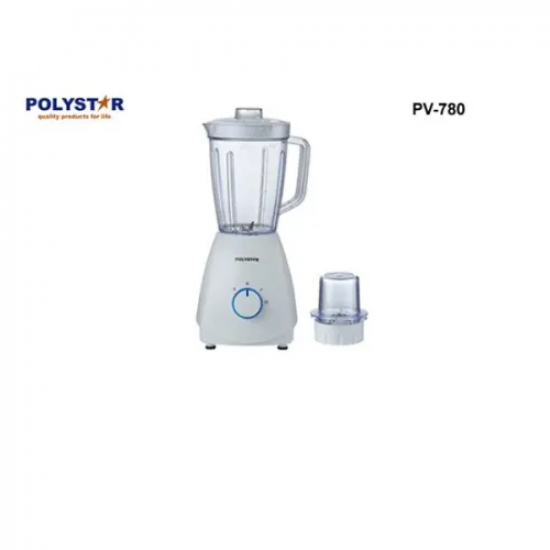Polystar 2 In 1 Blender With 1.5L Plastic Jar and 100% Pure Copper - PV-780 Blender image