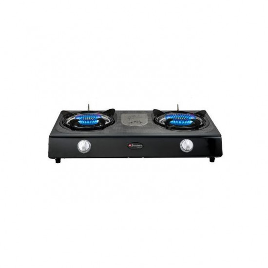 Binatone 2 Burners Table Top Stainless Steel Gas Cooker SSGC-0003 image