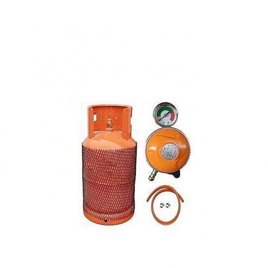 Gas Cylinder with 6m Regulator Hose And Clip 12Kg Cookers & Ovens image