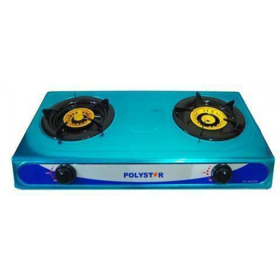 Polystar 2 Burner Cooker PV-GS2100 - Stylish and Durable Cooking