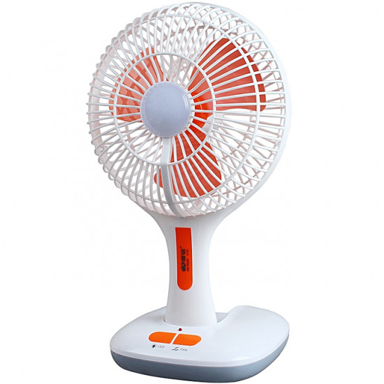 Kamisafe Rechargeable LED Multi functional Fan and Lighting KMF0166 Fans image