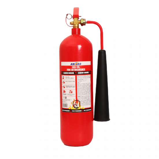 3Kg CO2 Fire Extinguisher Red image