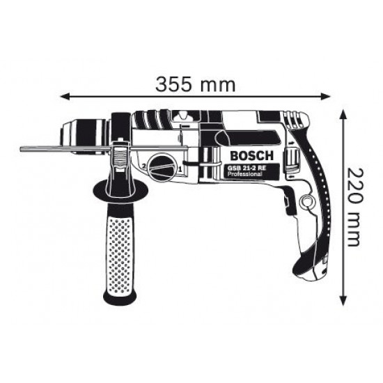 Bosch Professional Impact Drill GSB 21-2 RE Hand & power tools image