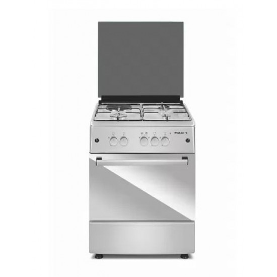 MAXI Gas Cooker 60 by 60 3 plus 1 INOX Hot Plates and Burners image