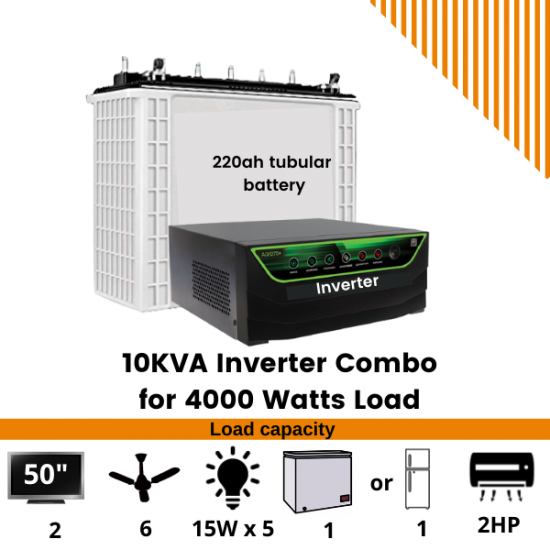 10KVA Inverter Capacity Combo INVERTER BUNDLE image