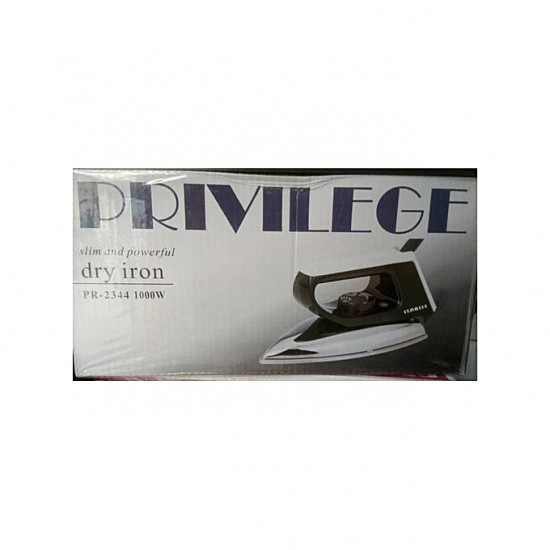 Privilege Dry Iron 1000W PR-2344 Iron and Steamers image