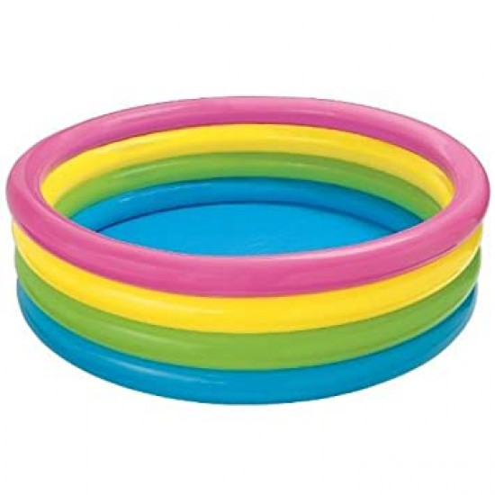 Affordable 3Ft Swimming Pool 4 Rings Kids and Toys image